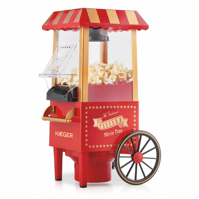 Aparat de făcut Popcorn Haeger PM-120.001A 1200 W Roșu