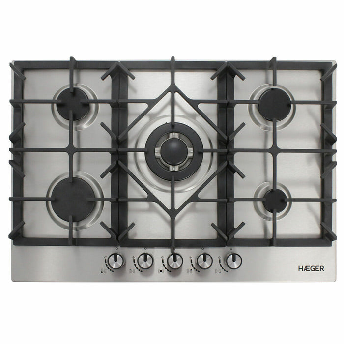 Plită pe Gaz Haeger PG-5GI.006A 75 cm