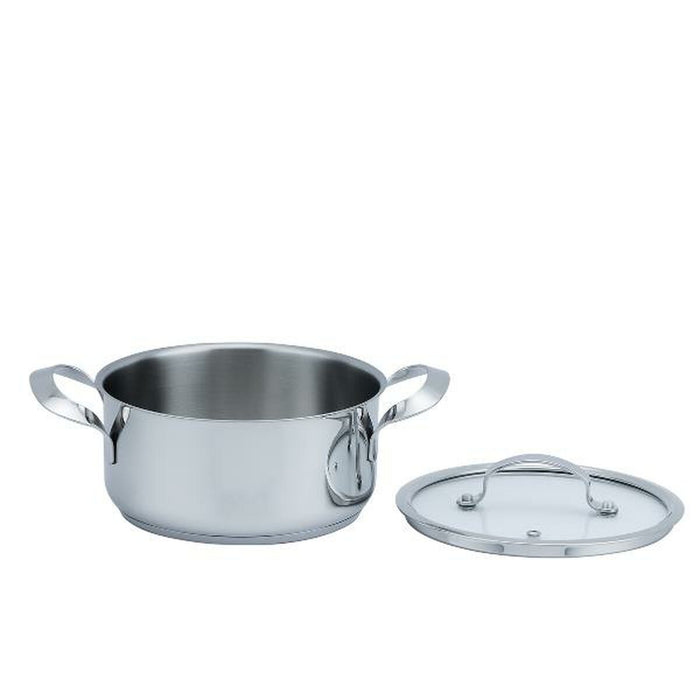 Caserolă Cu Capac Haeger PA-16H.010A Gri Ø 16 cm