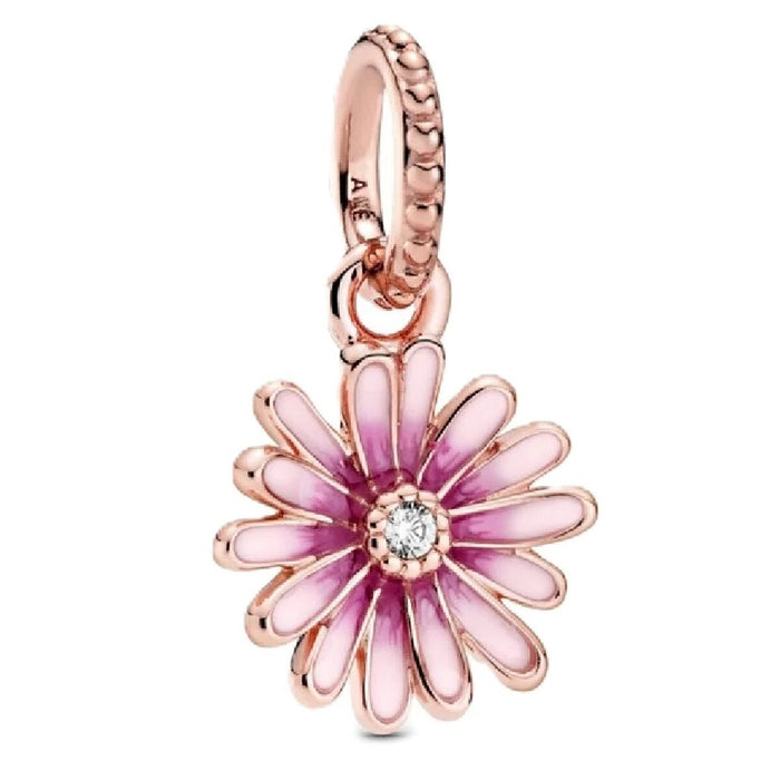 Charm Damă Pandora PINK DAISY FLOWER