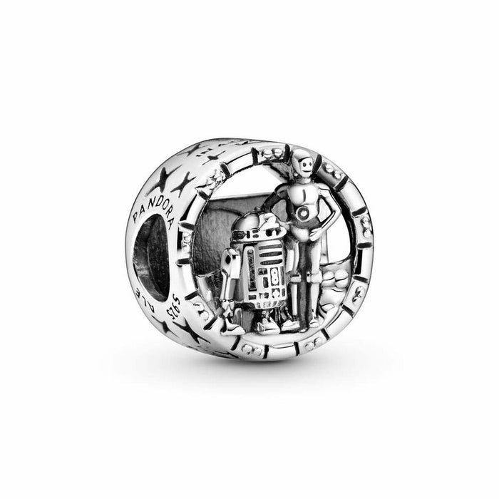 Charm Damă Pandora R2D2 Argintiu