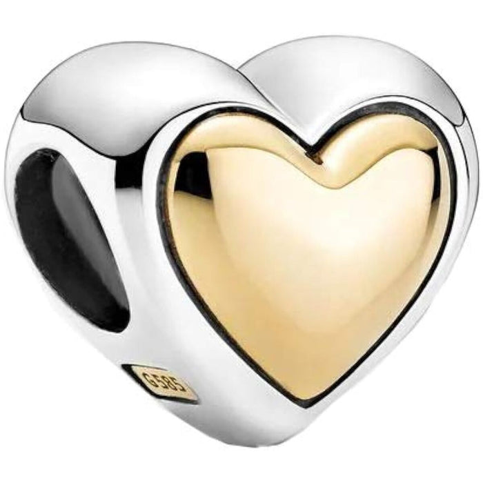 Charm Damă Pandora DOMED GOLDEN HEART
