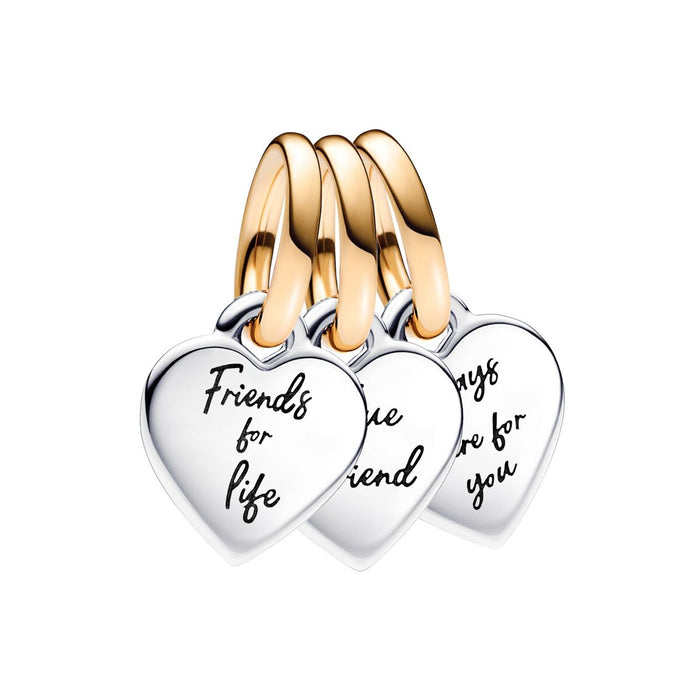 Charm Damă Pandora FRIENDSHIP TRIPLE SPLITTABLE