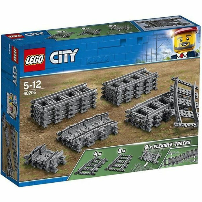 Playset Lego City 60205 Rail Pack 20 Piese