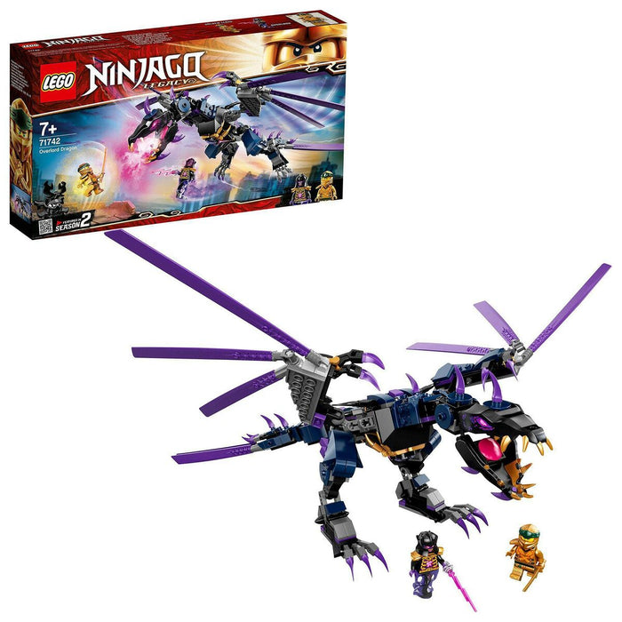 Playset Lego Ninjago Legacy: Overlord Dragon 71742 372 Piese 45 x 12 x 46 cm