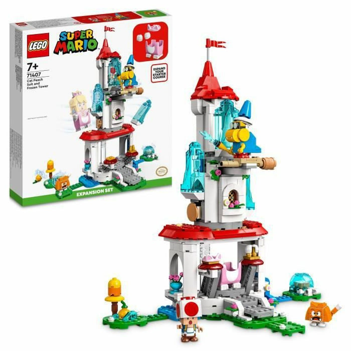 Set de Construcție Lego 71407 Super Mario The Frozen Tower and Peach Cat Costume
