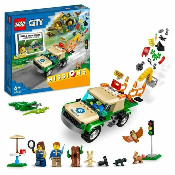 Playset Lego City 60353 Wild Animal Rescue Missions (246 Piese)