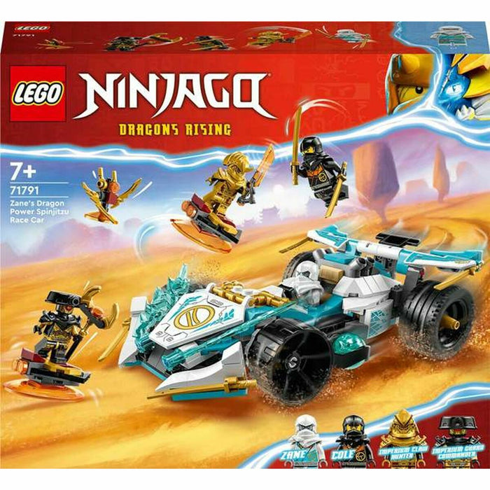 Set de Construcție Lego Ninjago 71791 The Spinjitzu racing car: the power of the Zane Dragon Multicolor