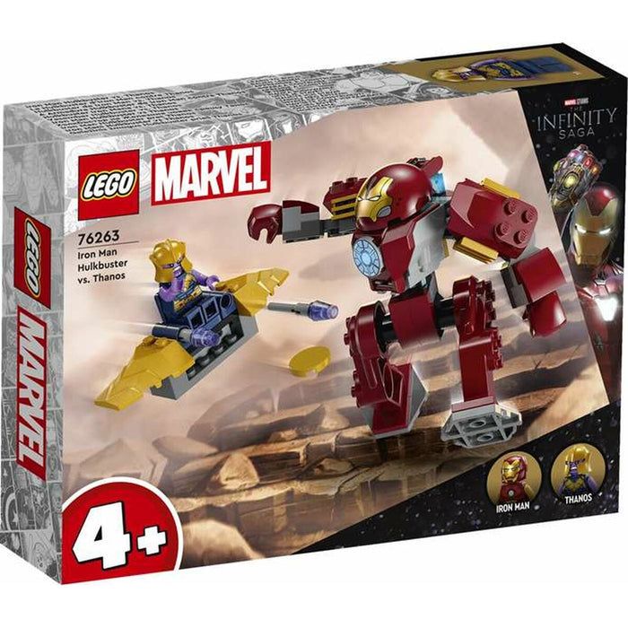 Set de Construcție Lego Super Heroes Hulkbuster de Iron Man vs. Thanos