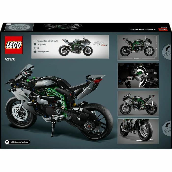 Casă de păpuși Lego Technic 42170 Kawasaki Ninja H2R