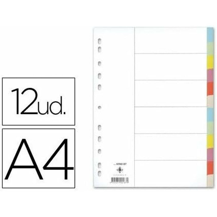 Separator Q-Connect KF00188 Mucavale (25 Unități)