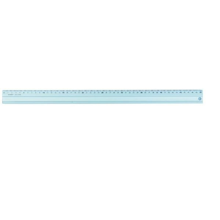 Riglă Q-Connect KF00288 50 cm Negru Aluminiu Plastic