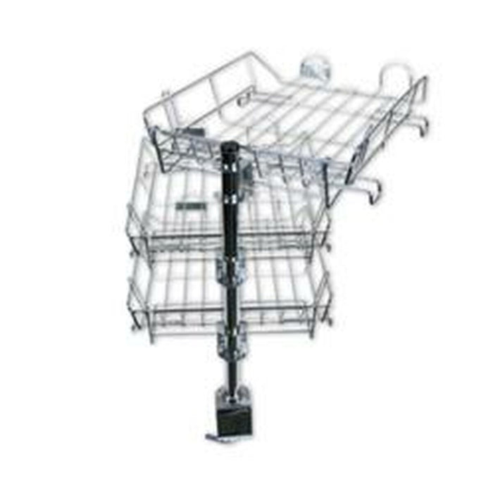 Set de tăvițe pentru organizare Q-Connect KF00822 Gri A4 Aluminiu (1 Unități)