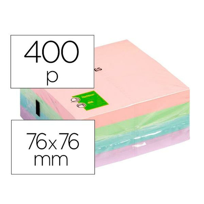 Notițe cu Adeziv Q-Connect KF01347 76 x 76 mm Roz