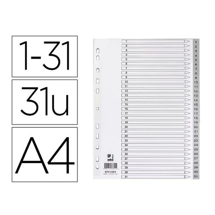 Separatoare Q-Connect KF01895 Carton