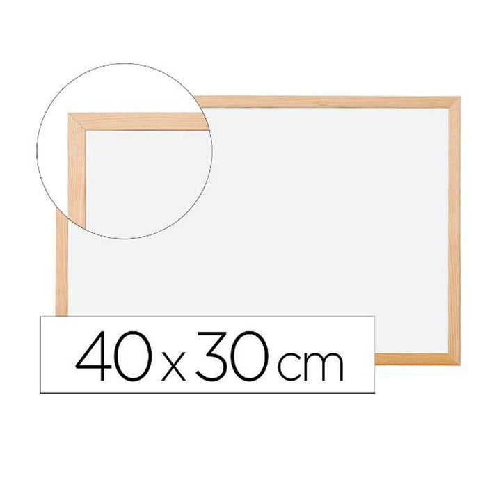 Tablă magnetică Q-Connect KF03569 Alb Lemn Plastic 40 x 30 cm