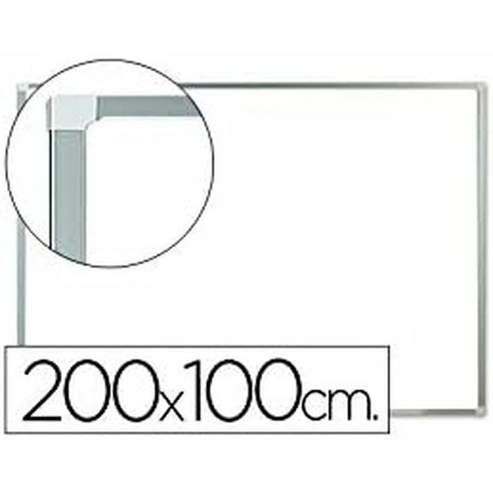 Tablă magnetică Q-Connect KF03580 Alb Aluminiu 200 x 100 cm