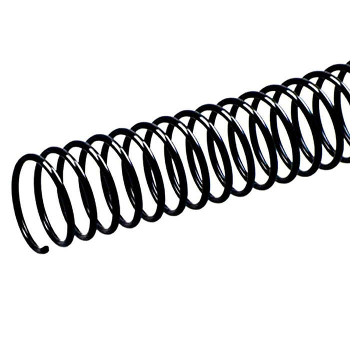 Spirale de legare Q-Connect KF04434 Metal Ø 20 mm Negru (100 Unități)