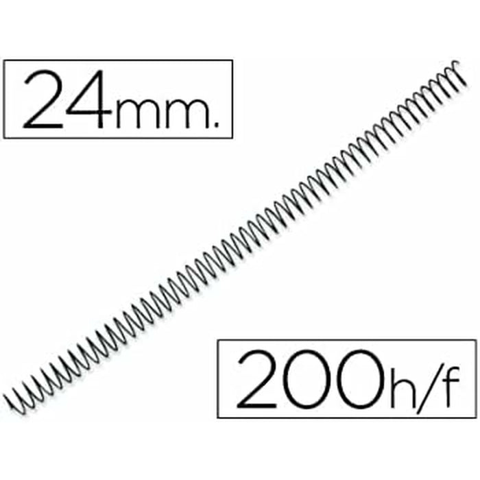 Spirale de legare Q-Connect KF04436 Metal Ø 24 mm (100 Unități)