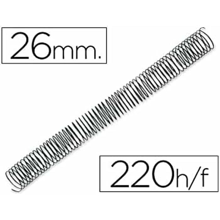 Spirale de legare Q-Connect KF04437 Metal Ø 26 mm (50 Unități)