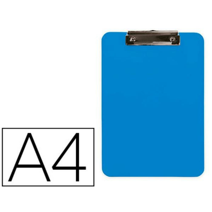 Dosar Servietă Q-Connect KF11247 Albastru A4 Plastic