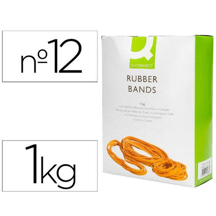 Benzi de cauciuc Q-Connect KF14688 Maro
