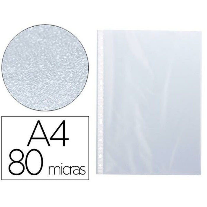 Huse/Capace Q-Connect KF16910 Transparent PVC (10 Unități)