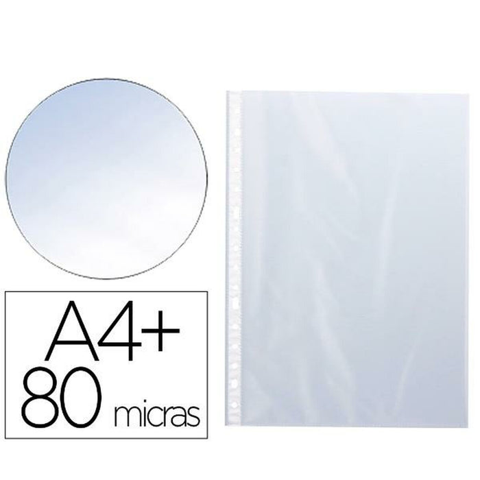 Huse/Capace Q-Connect KF16913 Transparent PVC (10 Unități)