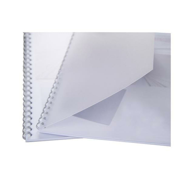 Set de capace Q-Connect KF32121 Plastic Transparent (100 Unități)