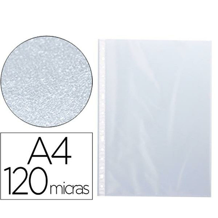 Huse/Capace Q-Connect KF00423 Transparent PVC A4 (100 Unități)