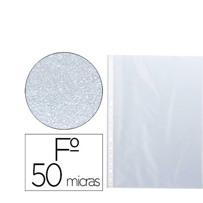 Huse/Capace Q-Connect KF02447 Transparent PVC (100 Unități)