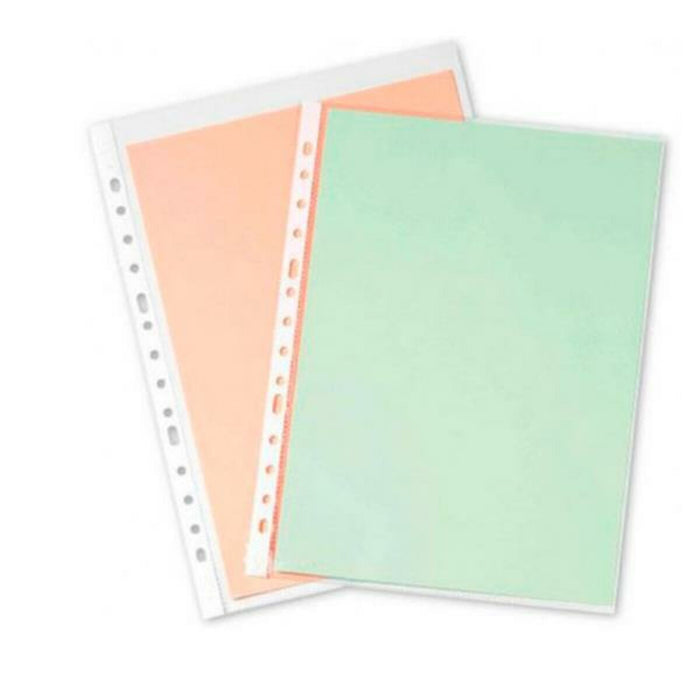 Huse/Capace Q-Connect KF02448 Transparent Plastic (10 Unități) (100 Unități)
