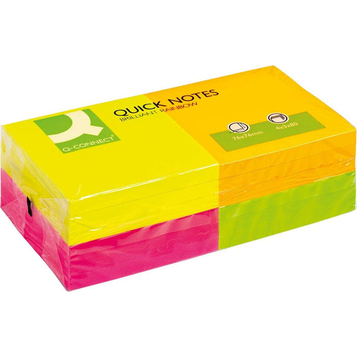 Notițe cu Adeziv Q-Connect KF10508 76 x 76 mm