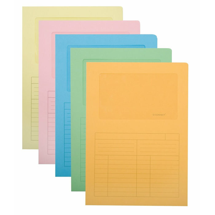 Dosar Q-Connect KF15249 Dosar A4 Transparent (25 Unități)