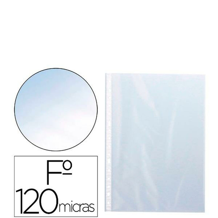 Huse/Capace Q-Connect KF18479 Transparent PVC (100 Unități)