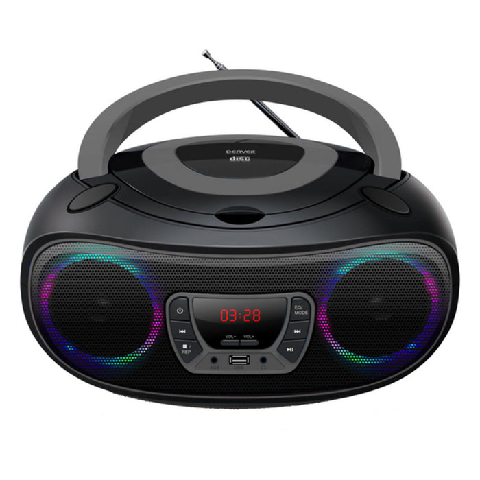 Radio CD MP3 cu Bluetooth Denver Electronics TCL-212BT GREY 4W Bluetooth