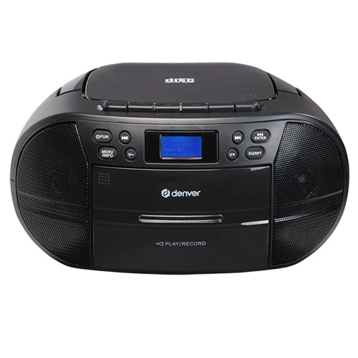 Radiocasetofon Denver Electronics TDC280B NEGRO