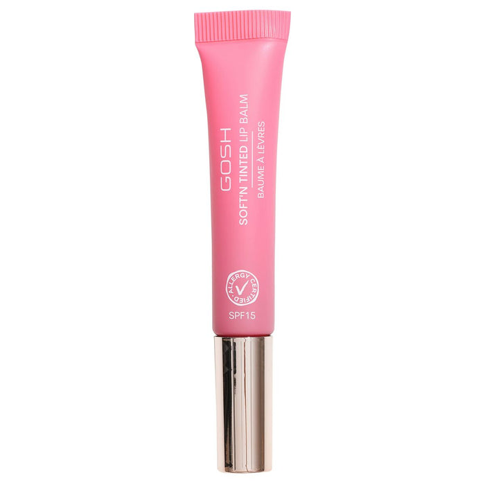 Balsam de Buze Colorat Gosh Copenhagen Soft'N Tinted Nº 005 Pink rose 8 ml