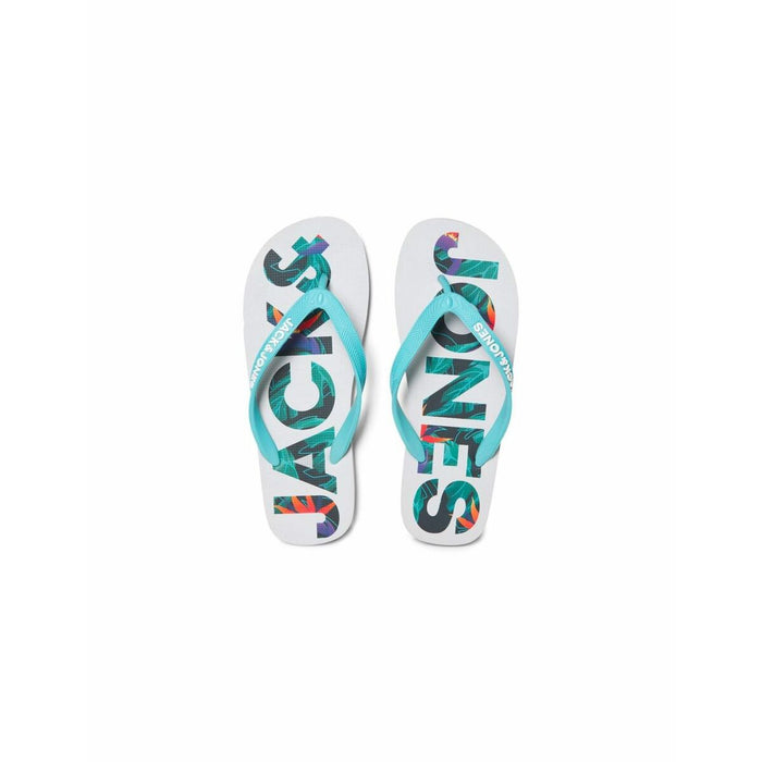 Șlapi pentru Bărbat Jack & Jones FWLOGO PALM PRINT 12230642 Gri