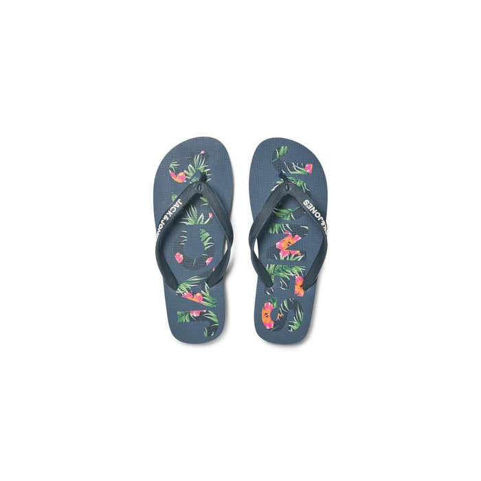 Șlapi pentru Bărbat Jack & Jones FWLOGO PALM PRINT 12230642 Bleumarin