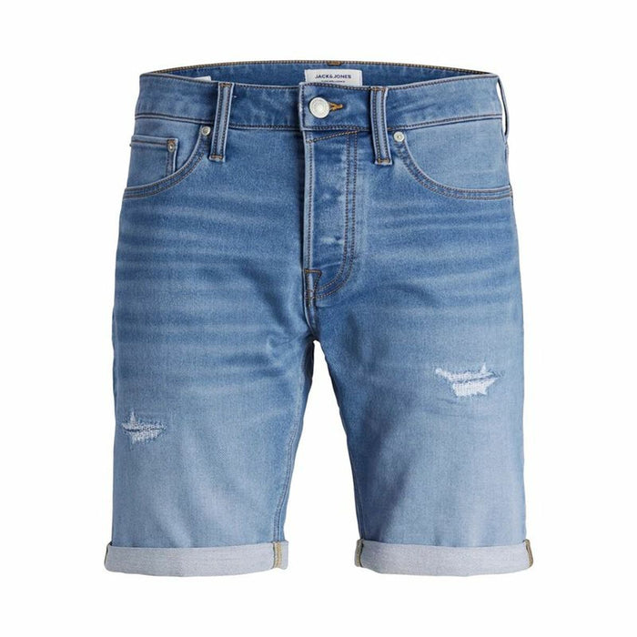 Pantalon scurt Jack & Jones Rick Con Ge 709 I.k Albastru Cowboy