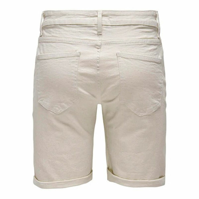 Pantaloni Scurți pentru Bărbați Only & Sons Onsply 9296 Ecru Bej