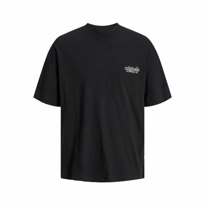 Tricou cu Mânecă Scurtă Bărbați Jack & Jones bari Back Negru Bărbați