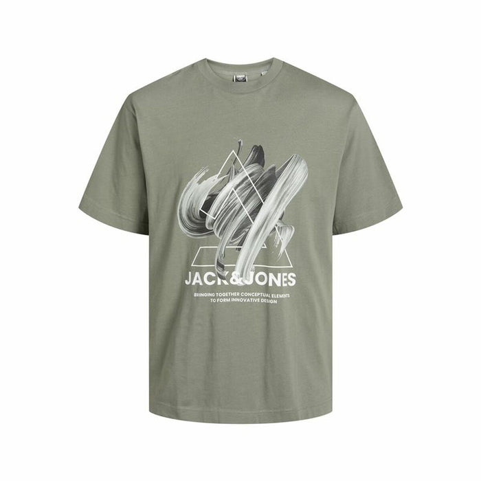 Tricou cu Mânecă Scurtă Copii Jack & Jones Jcotint Tee Ss Kaki