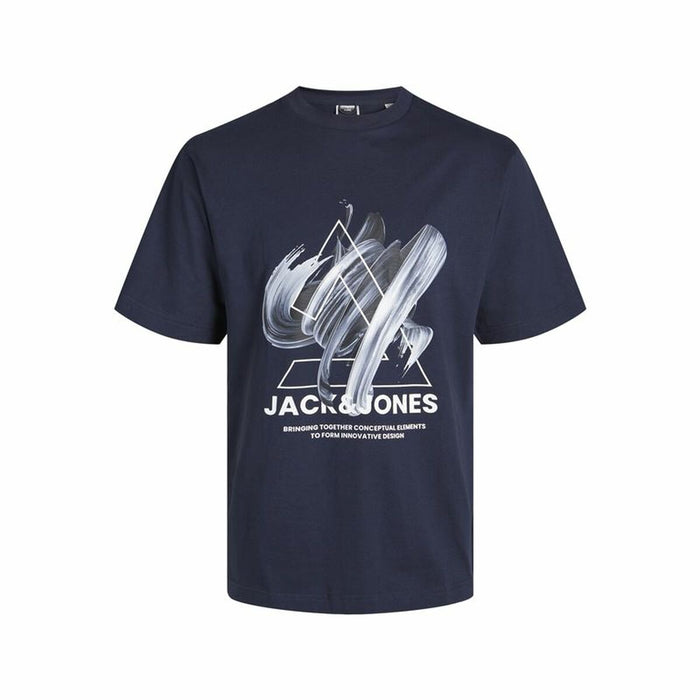 Tricou cu Mânecă Scurtă Copii Jack & Jones Jcotint Tee Ss Albastru
