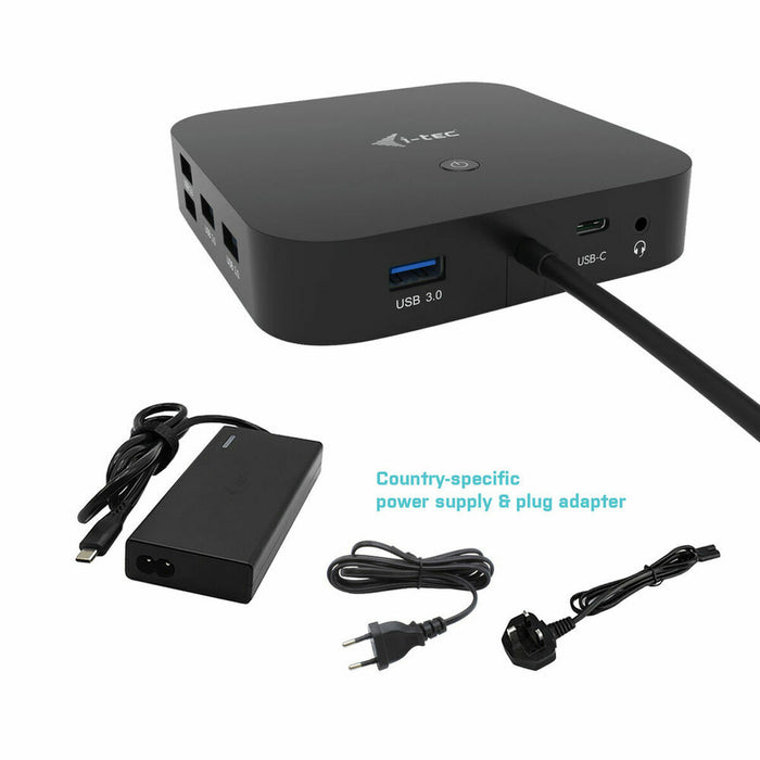 Dockstation i-Tec C31HDMIDPDOCKPD65 Negru