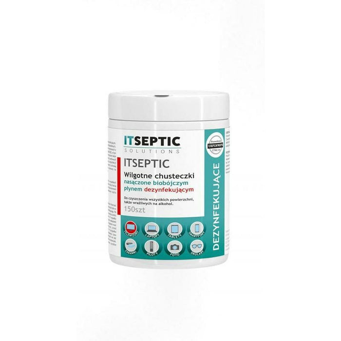 Șervețele dezinfectante pentru dispozitive electronice Itseptic RE02609 Alb