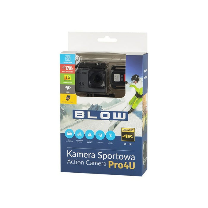 Cameră Sportivă Blow 78-538# Negru Negru/Argintiu 2"
