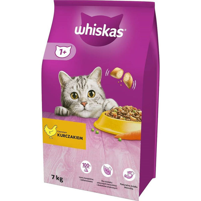 Mâncare pentru pisici Whiskas Adult Pui 7 kg