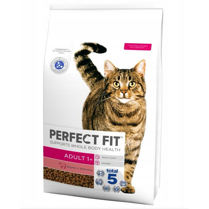Mâncare pentru pisici Perfect Fit Active 1 7 kg Adulți Carne de vită
